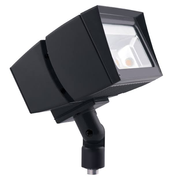 Warm LED Bronze Flood Light P50598