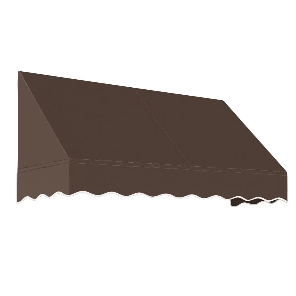 Brown Acrylic Fixed Awning X87460