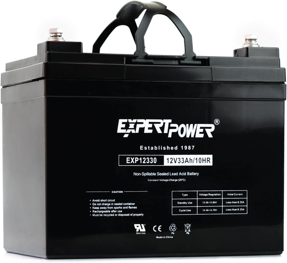 12v 33ah Rechargeable Deep Cycle Battery Pack of 2 S2694