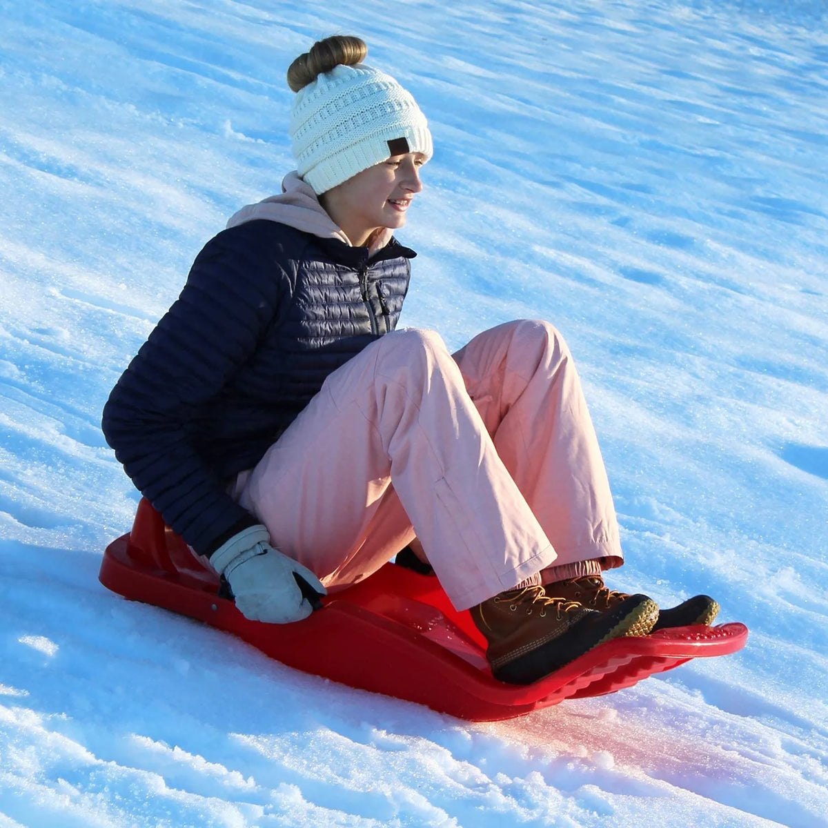 Flexible Flyer Winter Heat Sled with Brakes, 38 Inches S4932