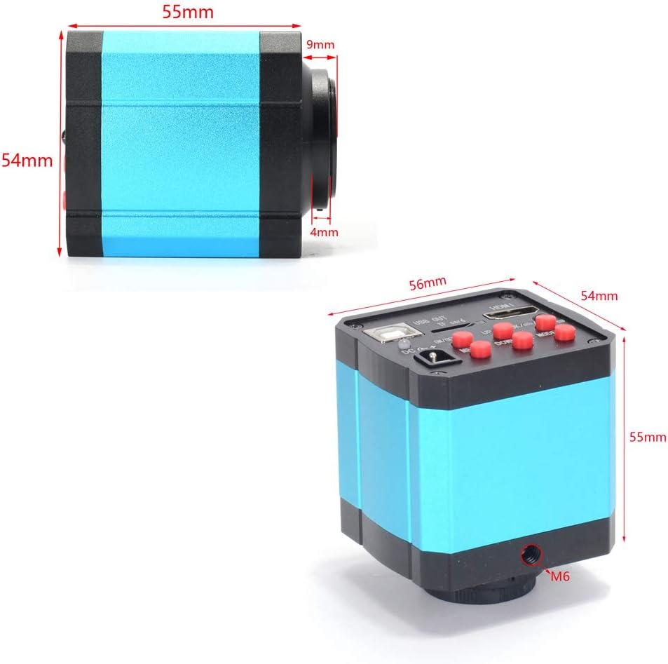 14MP HDMI USB Digital Industry Video Microscope Camera Set with C-Mount Lens B9921
