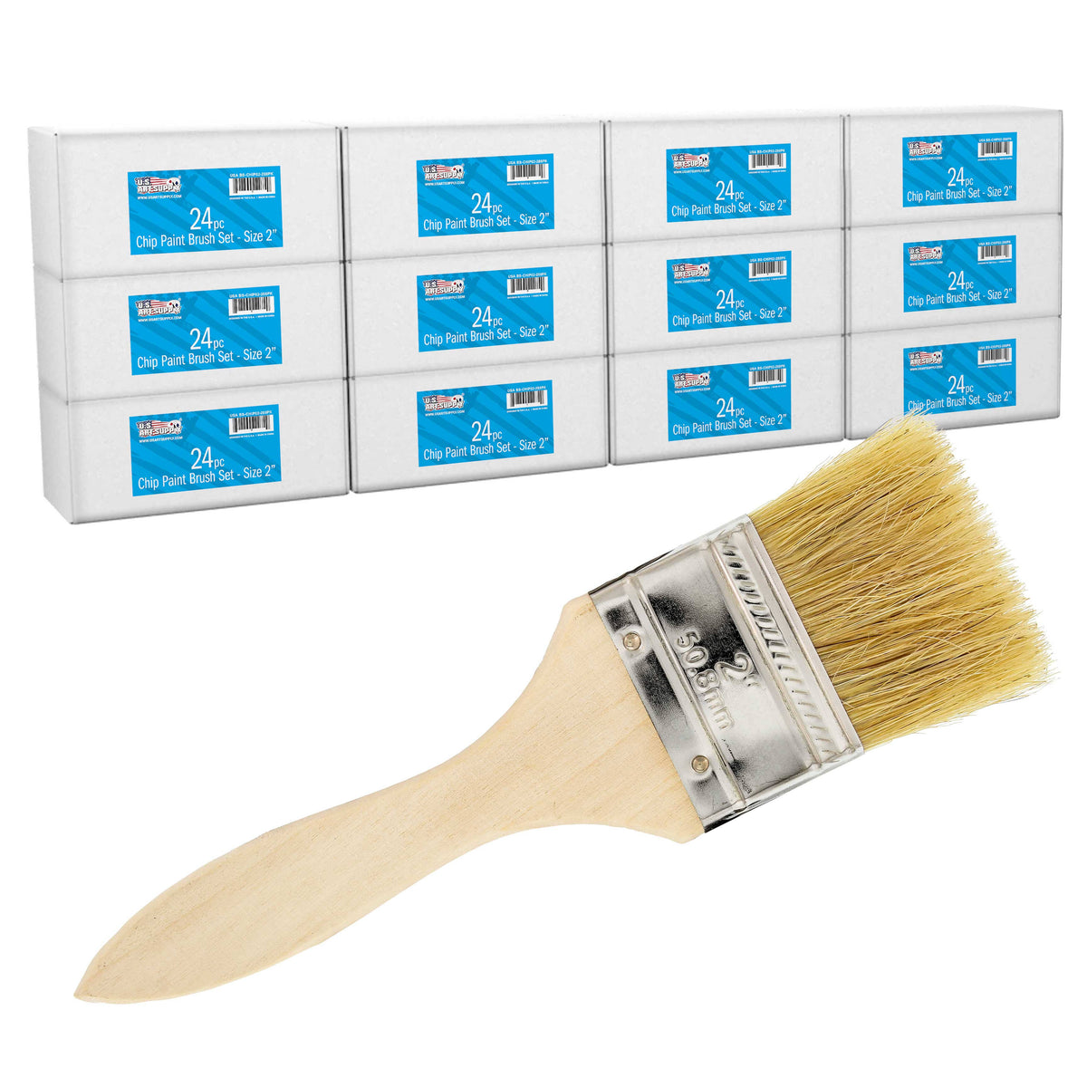 2 inch Paint and Chip Paint Brushes T40743