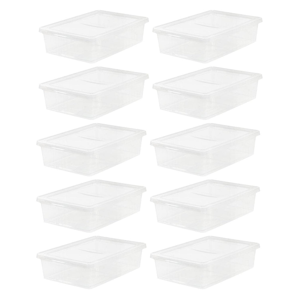28 Qt Plastic Storage Bin - 10 pack P999918