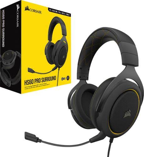 Yellow Gaming Headset U795
