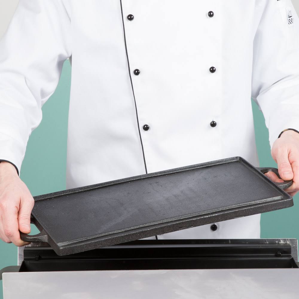 Double-Sided Cast Iron Griddle Z348