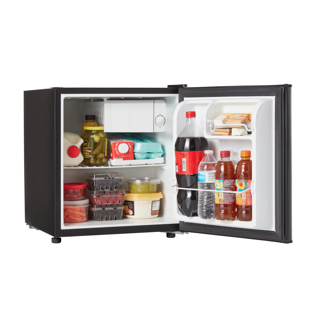 1.7 Cu ft Black Single Door Mini Fridge M916