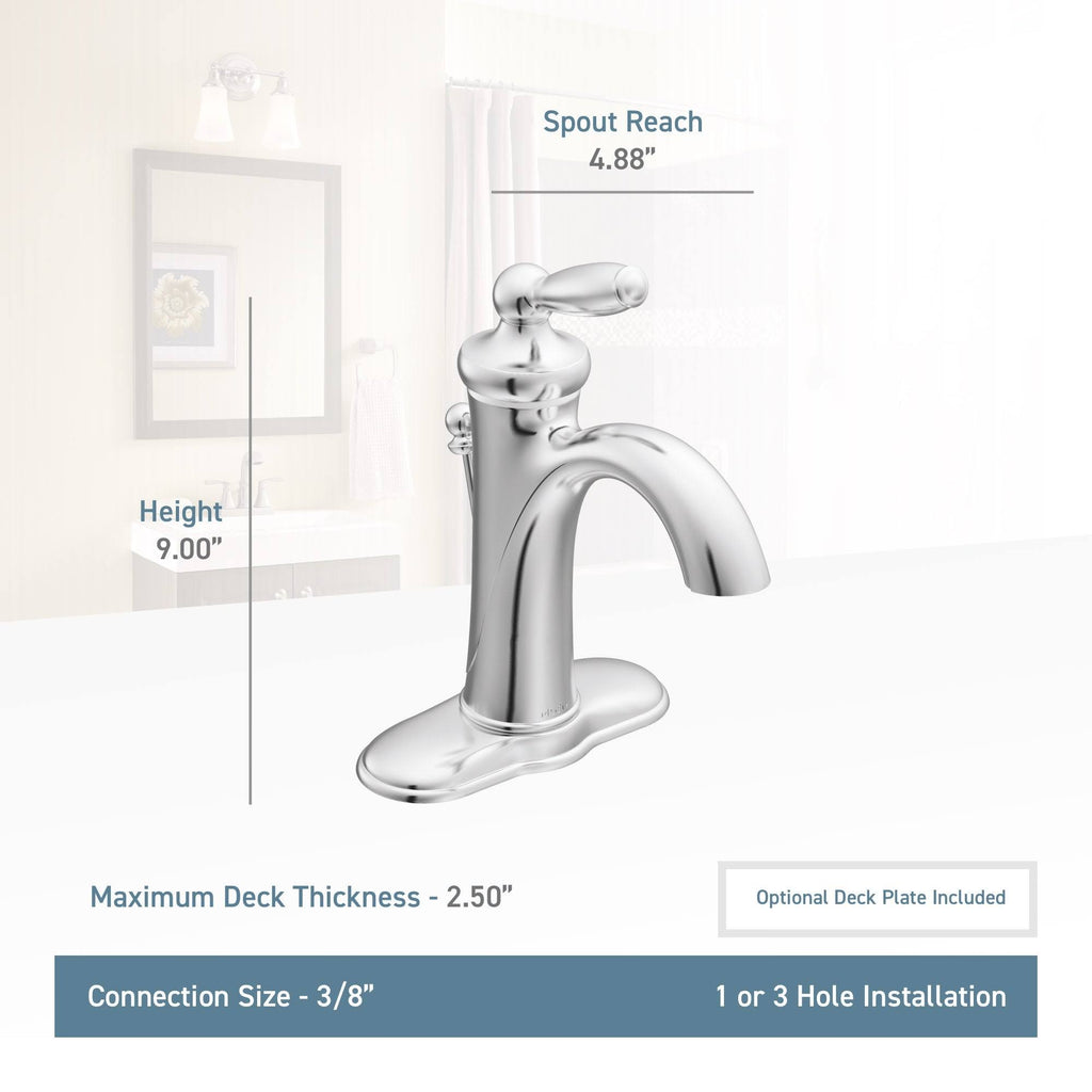 Bathroom Faucet Brushed Nickel I452