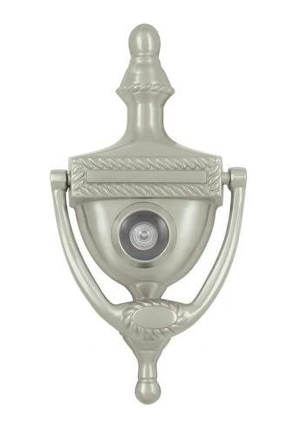 Solid Brass Door Knocker with Viewer I303