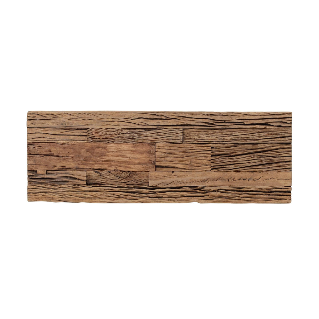 Natural Wood and Iron Console Table T8121