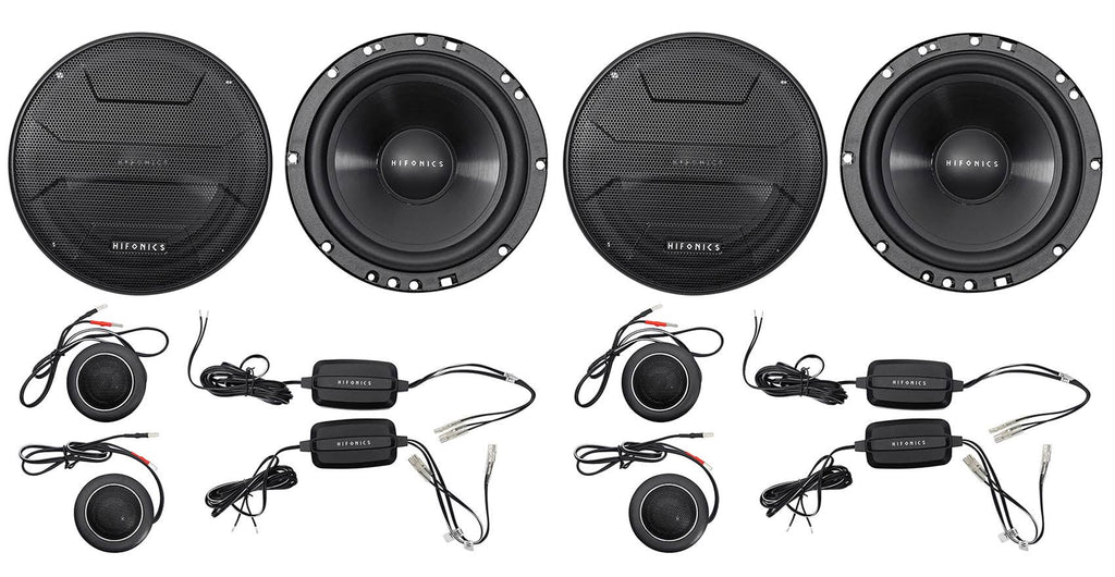 2-Pairs 400 Watt Component Car Audio Speakers B5244
