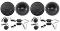 2-Pairs 400 Watt Component Car Audio Speakers B5244