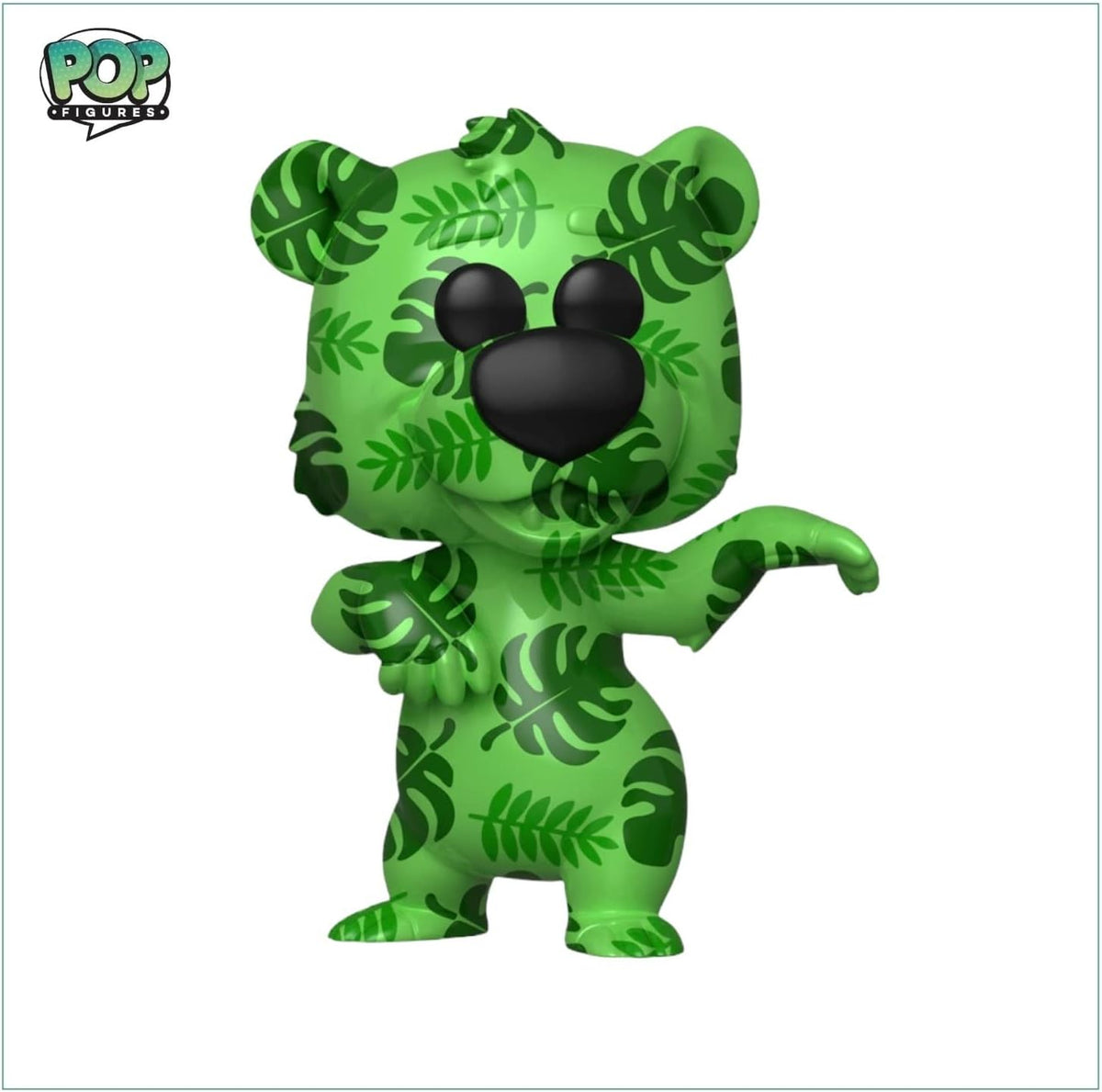 Bear Artist Figure with Jungle Book Baloo Plastic Protective Case + Mowgli with Kaa Pop! 2 Items T77716