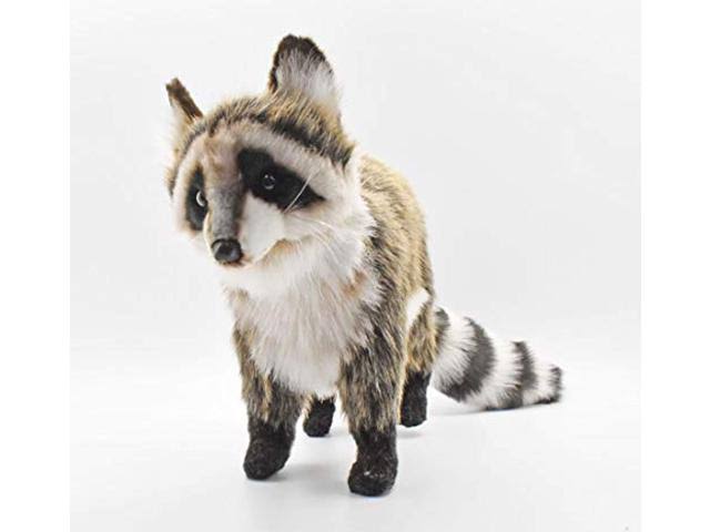 Standing Racoon Plush V50445