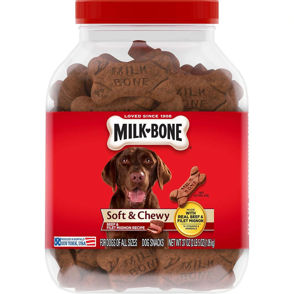Soft & Chewy Beef Dog Snacks 37 oz I763