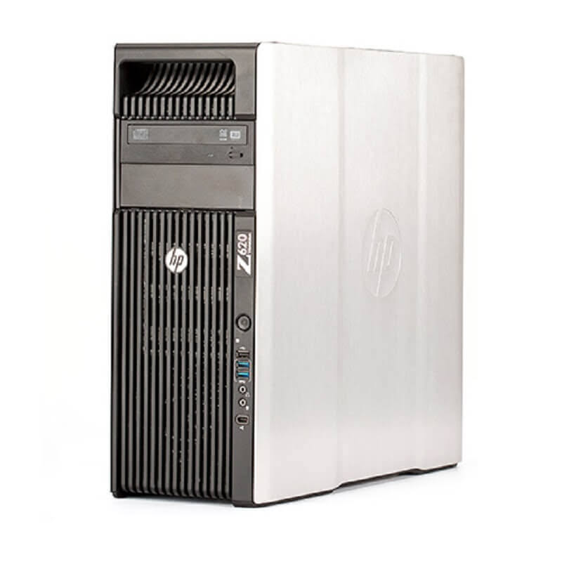 HP Z620 Workstation E5-2643 Quad Core 3.3Ghz 16GB 1TB SSD Dual DVI Win 10 G6035