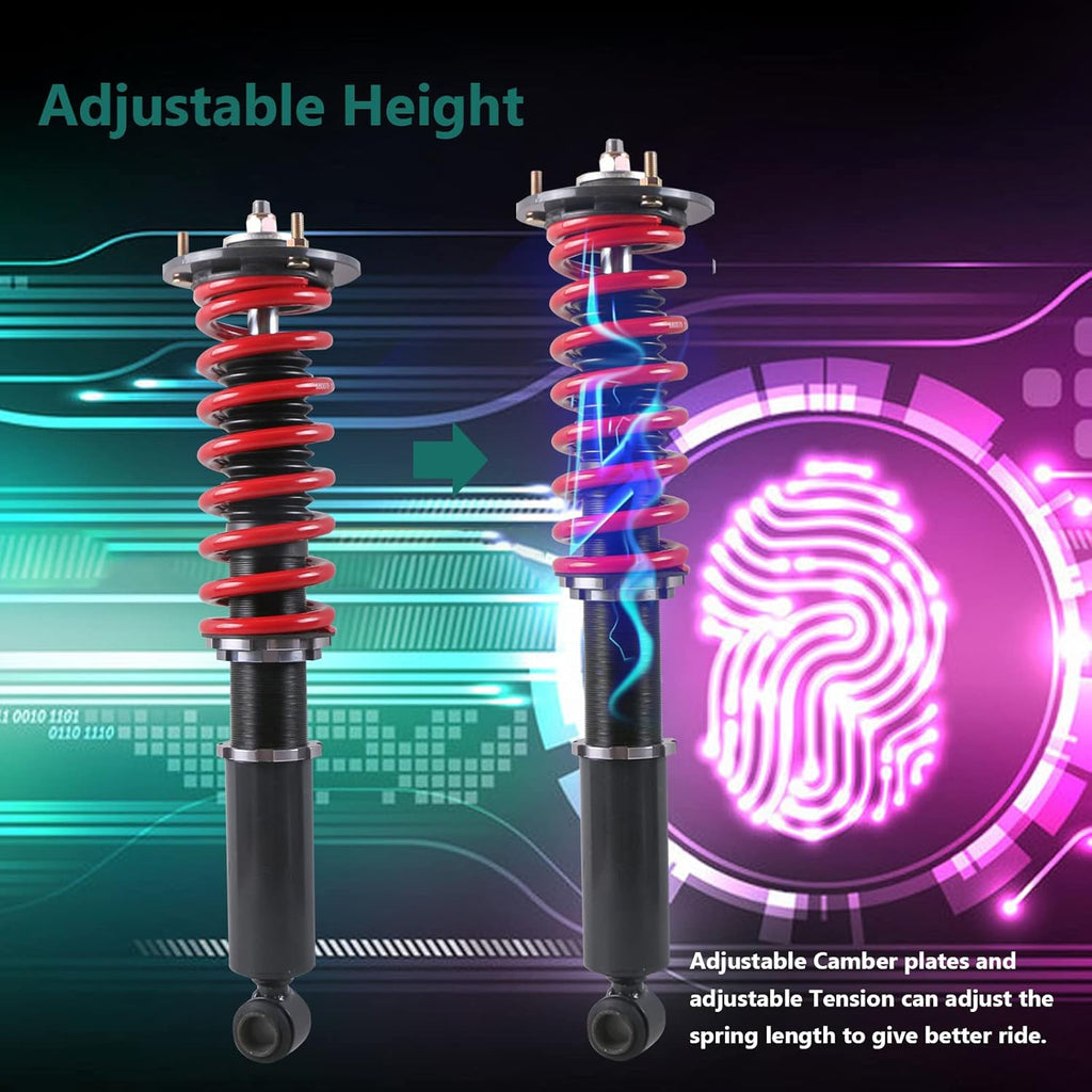 Height Adjustable Coilovers Struts Suspension Kits A65311