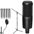 Cardioid Condenser Studio Microphone with Pop Blocker T23837