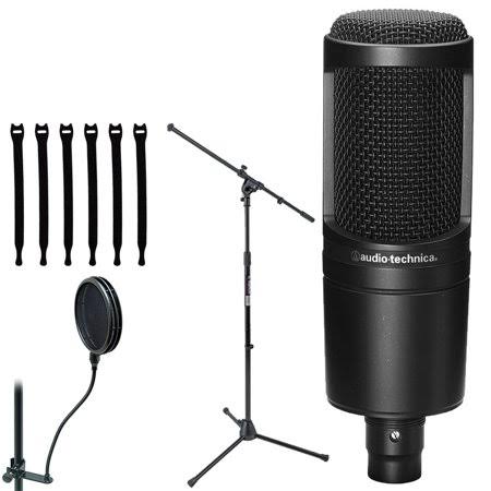 Cardioid Condenser Studio Microphone with Pop Blocker T23837