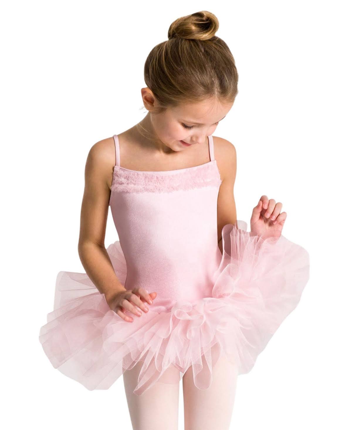 Black Ruffle Yoke Tutu Dress J4909