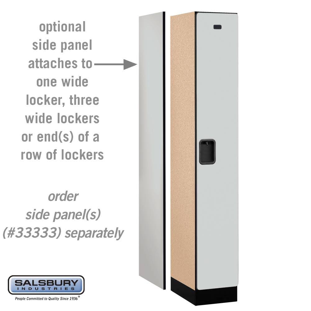 15x22 Wide Single Tier Wood Locker B1449