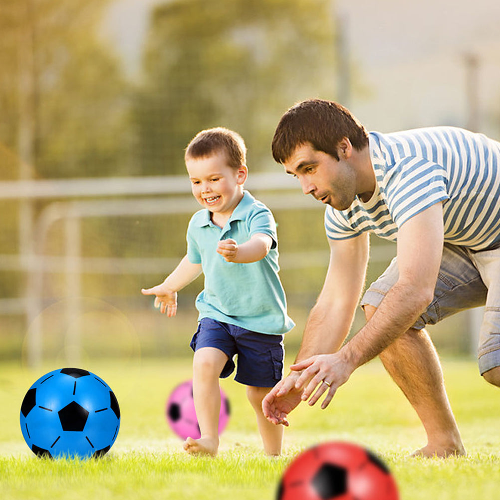 10 Pcs Inflatable Soccer Ball Toys X6058