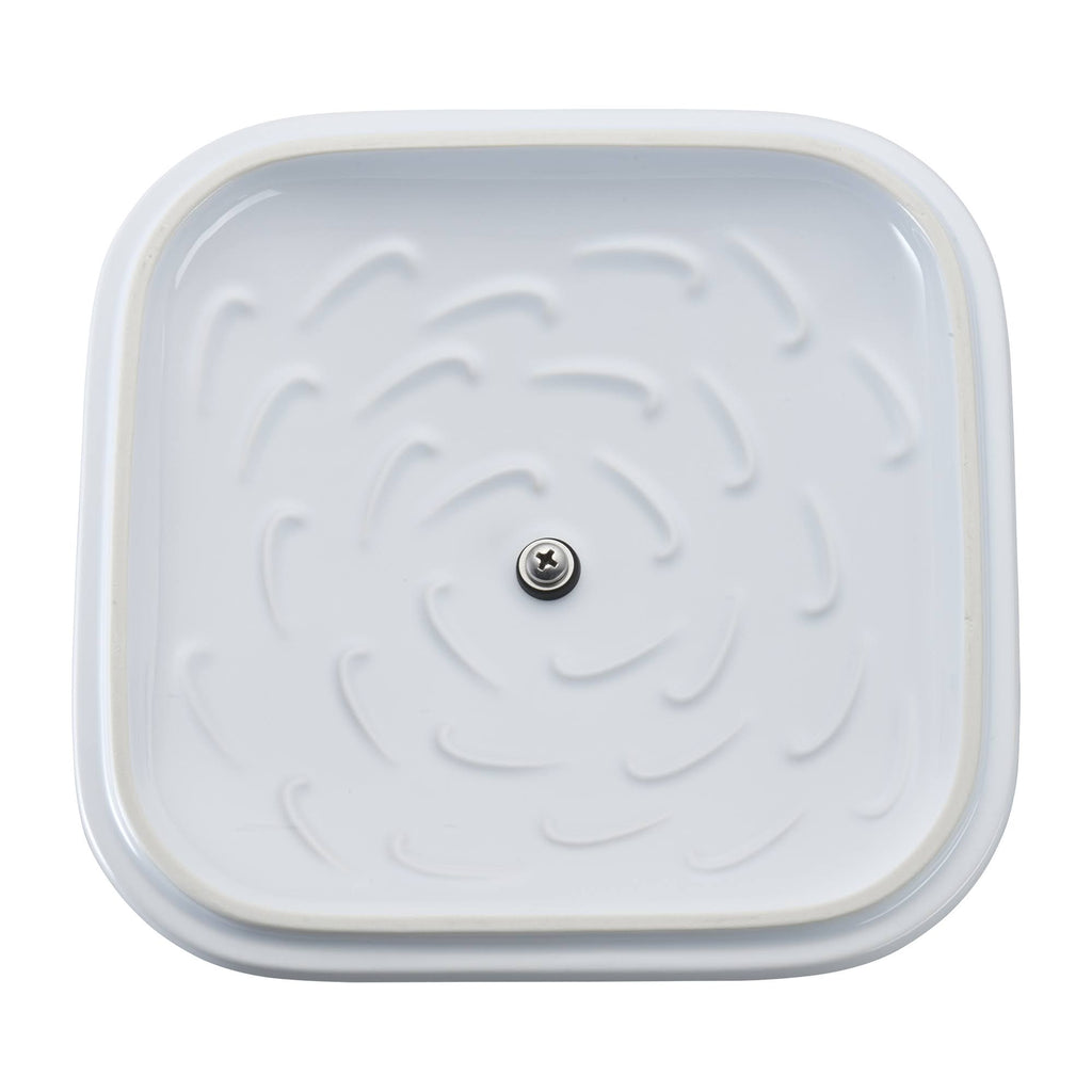 White Square Covered Baking Dish K391508
