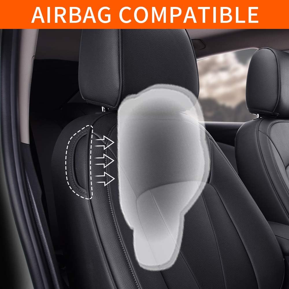 Black Full Set Car Seat Cover P788