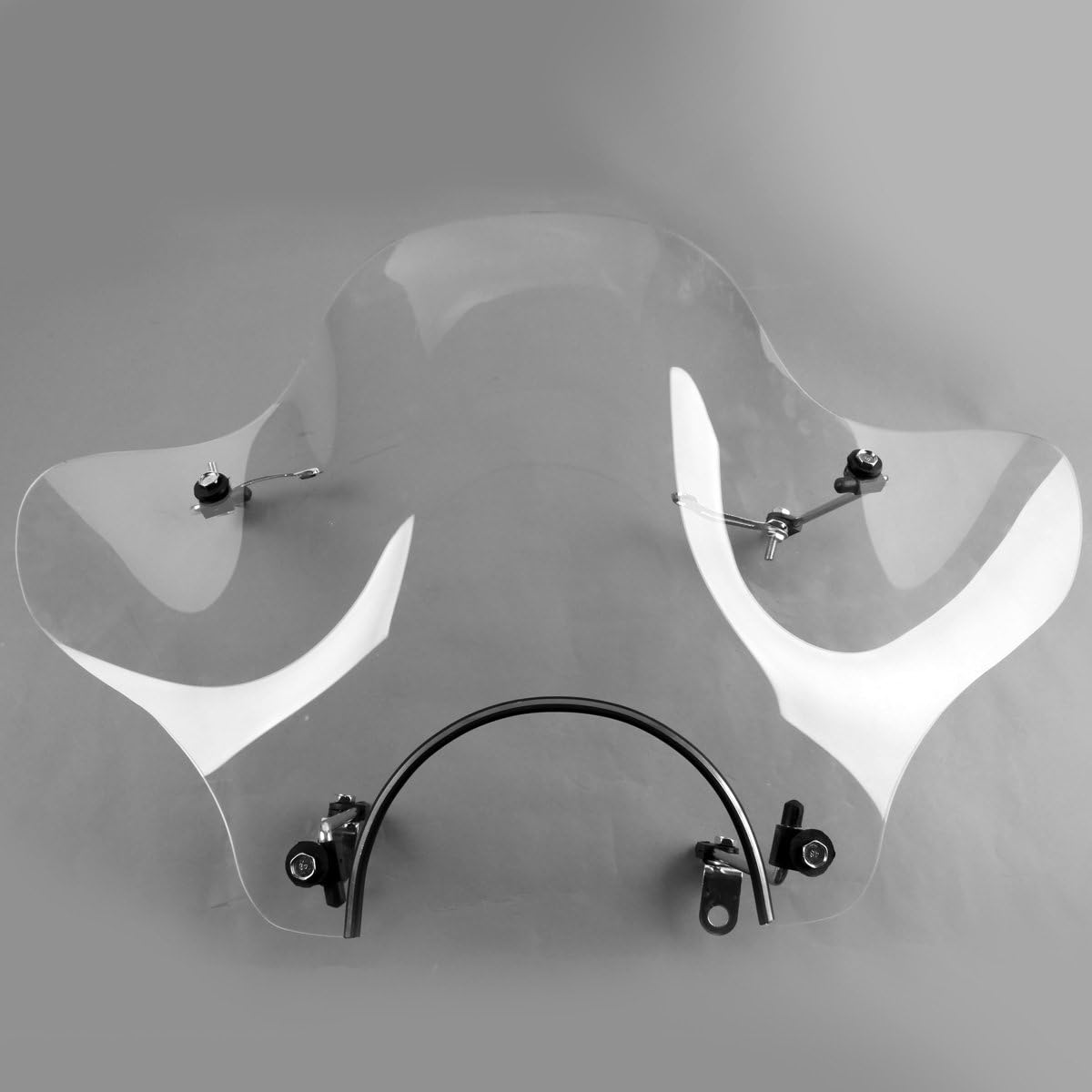 Clear Windscreen Windshields for Street Bike, Pack of 2 S328