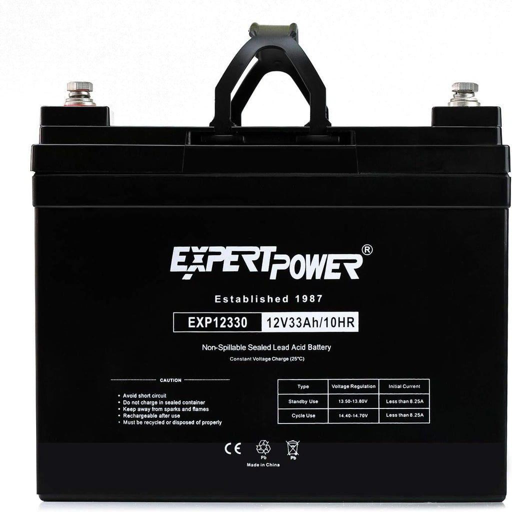 12v 33ah Rechargeable Deep Cycle Battery Pack of 2 S2694