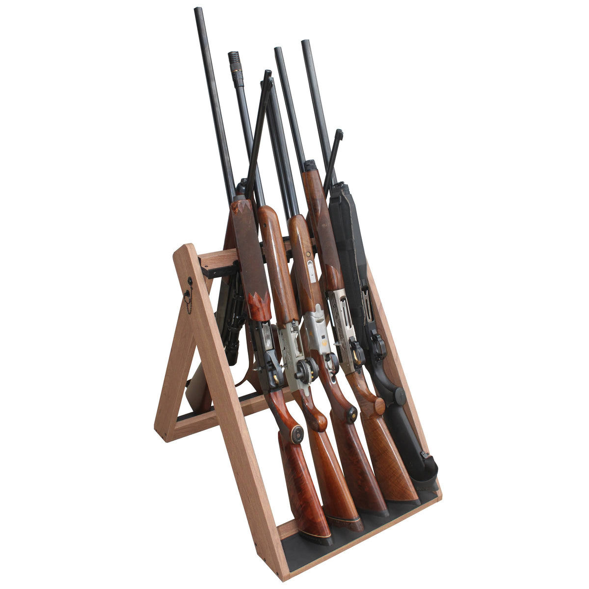 10-Gun Folding Portable Storage Rack Z349638