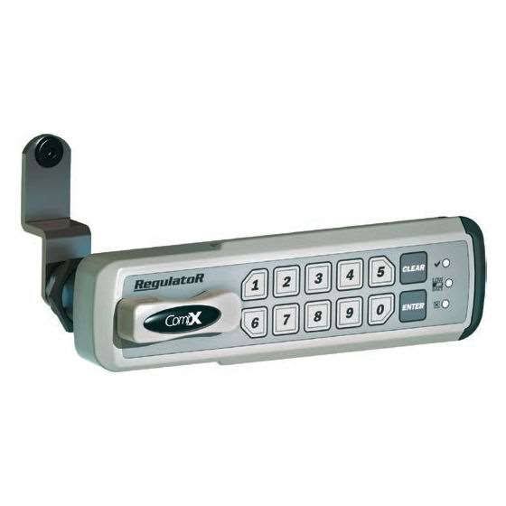 Electronic Push Button Cabinet Lock 1 3/4 in Left Hand M99264