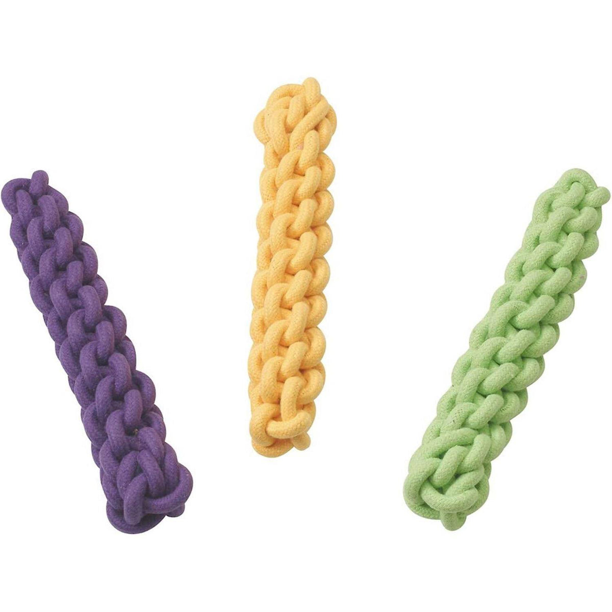 Assorted Rope Rubber Tuff Stick P967