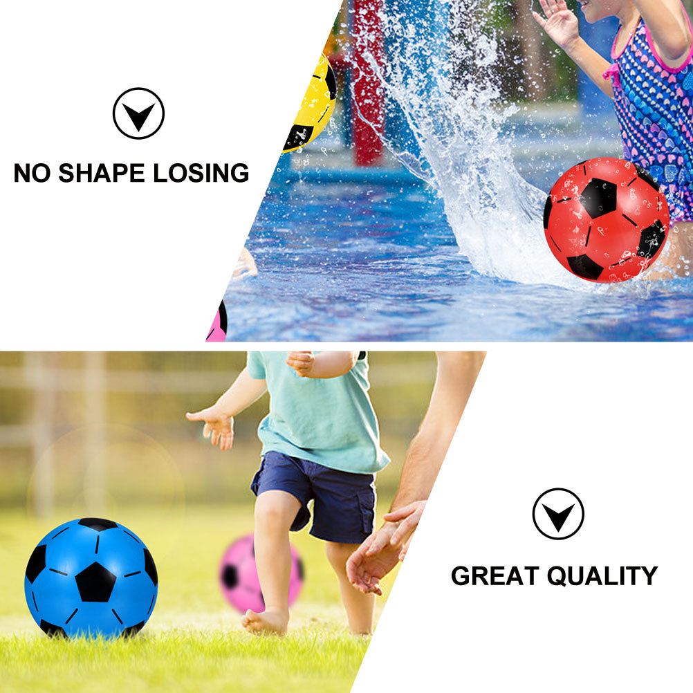 10 Pcs Inflatable Soccer Ball Toys X6058