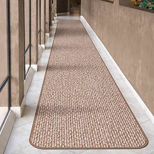 Skid-Resistant Carpet Runner - Praline Brown - 18 ft. x 36 in. X67896