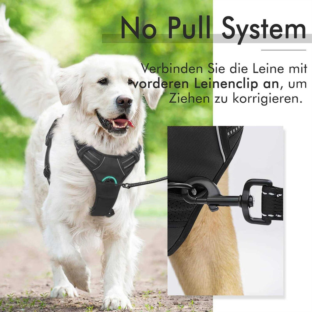 Adjustable Soft Padded Dog Harness Y7838
