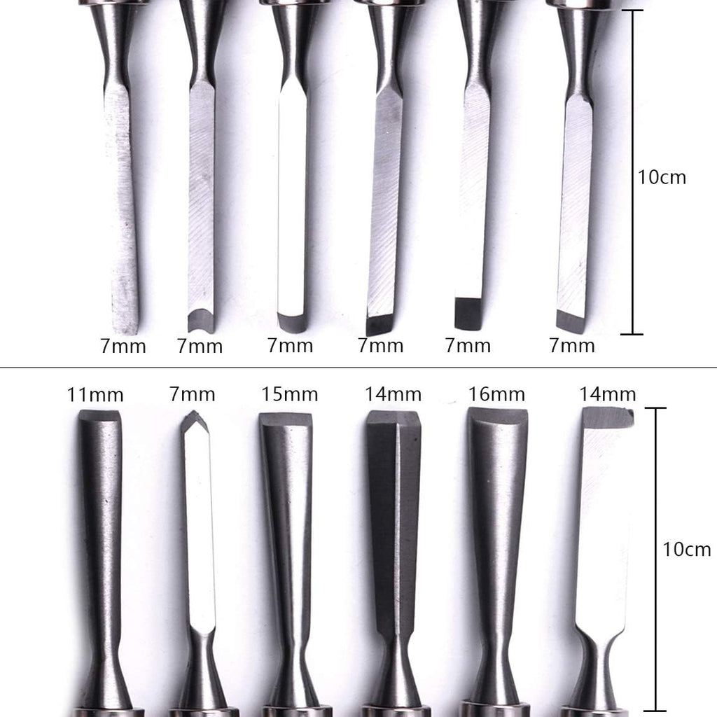 12pcs Wood Carving Chisel Gouges Set H5502