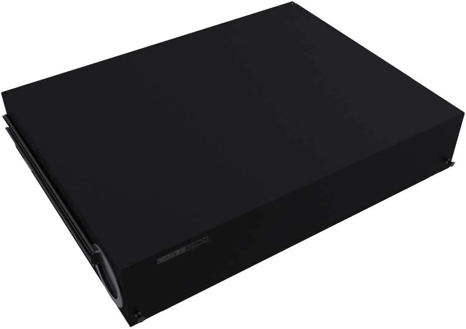 1U Telescoping Rackmount Fiber Enclosure 24-Core Black Z5269