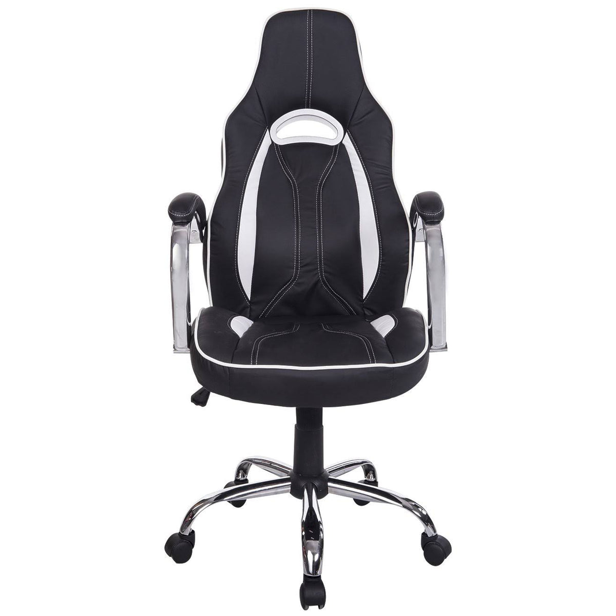 Ergonomic Office Chair with Retractable Footrest Height Adjustable I978