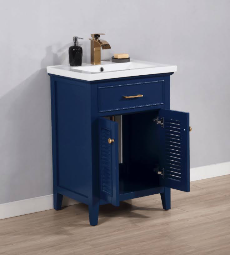 Gray Single Sink Vanity C8116