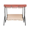 Covered 3-Seat Swing with Tilt Canopy E81058