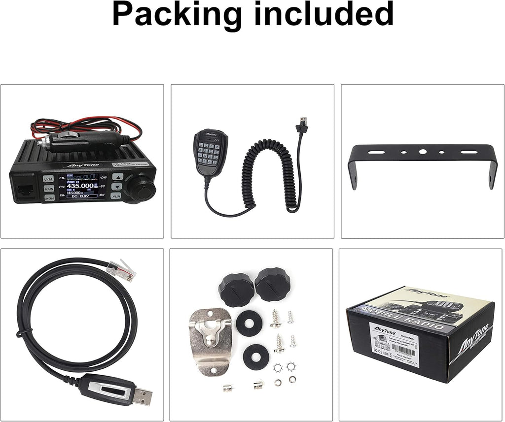Mini Size Dual Band Transceiver Mobile Radio VHF/UHF Two Way Radio L211750