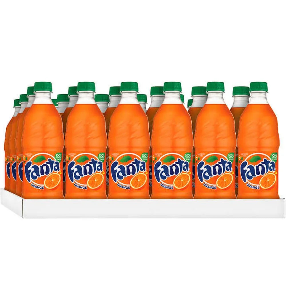 Orange Soda 20oz Bottles (Pack of 16) M77528