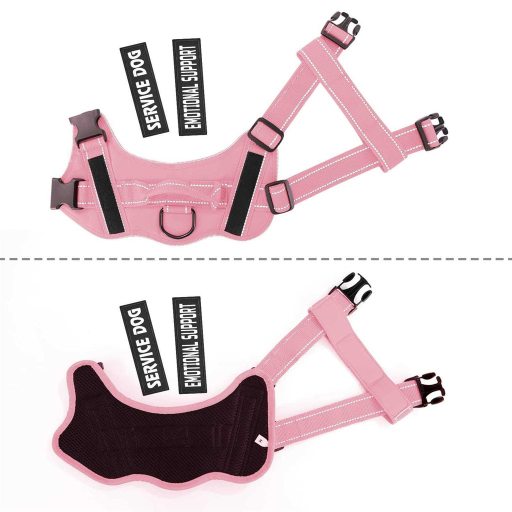 Reflective Breathable Adjustable No-Pull Dog Harness A7480