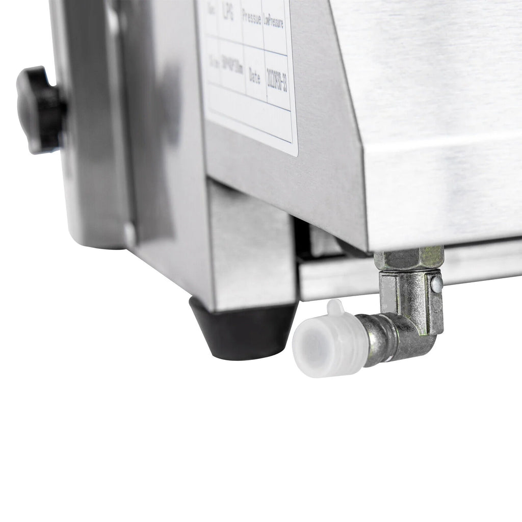 4-Burner Portable Propane Gas Grill with Steel Hood K771468