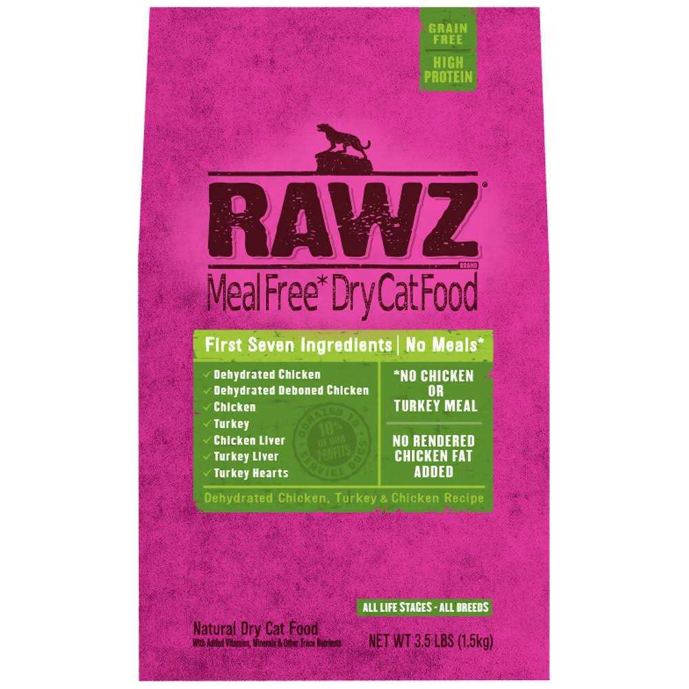 Dehydrated Turkey & Chicken Recipe Dry Cat Food J6098