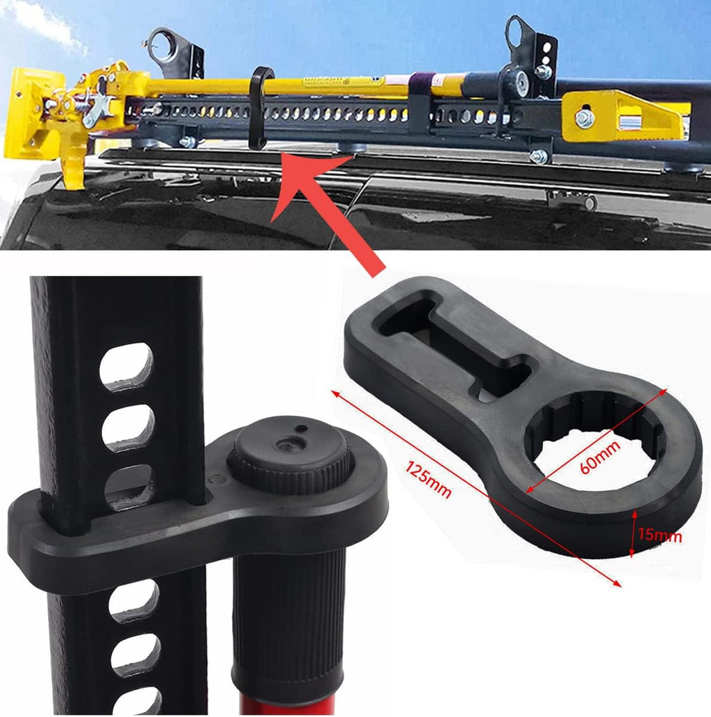 High Lift Jack Mount Bracket Kit with Jack Base Handle Keeper Wheel Lifter J6141