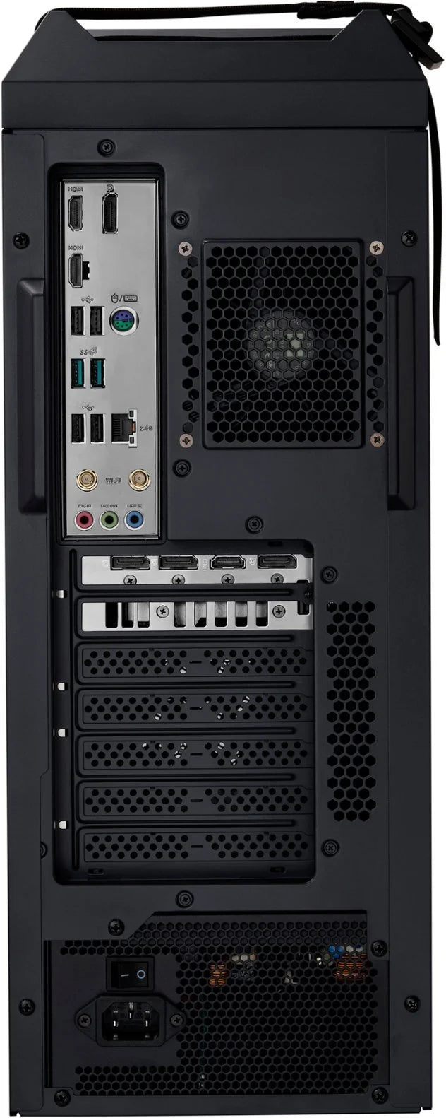 Gaming PC with Intel Core i9-14900K CPU, 128GB RAM, 2TB NVMe SSD + 20TB HDD, NVIDIA GeForce RTX 3090 24GB, Windows 11 Pro Y1395