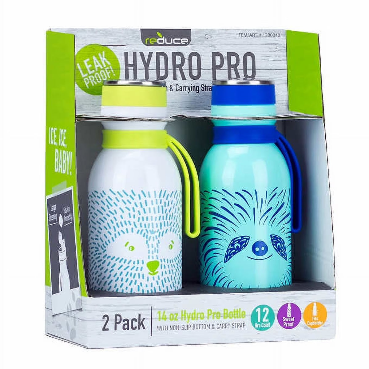 White & Blue 2 Pack Bottles K72714