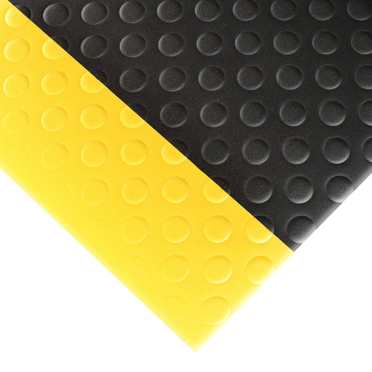 Antifatigue Mat, Black, 3 Ft. x 5 Ft. E263889