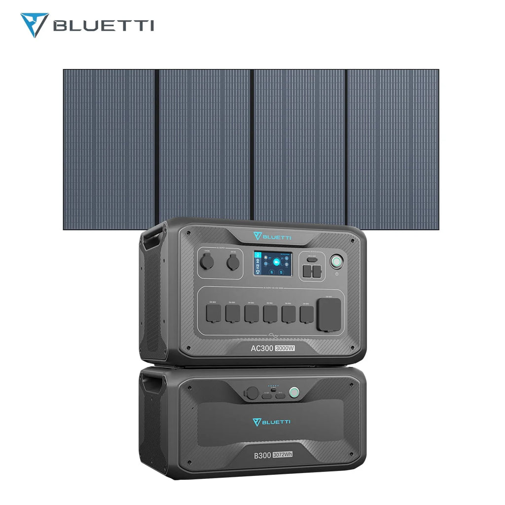 3000W Modular Power System with 350W Solar Panel F961